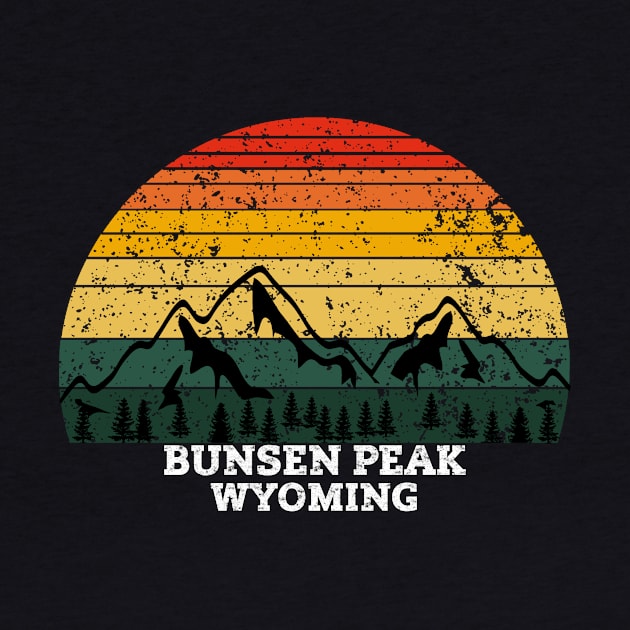 Bunsen Peak Wyoming by Kerlem